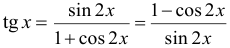 Half Angle Formula for Tangent